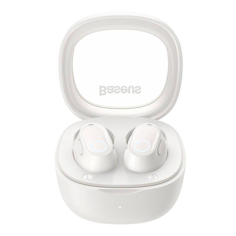 Kabellose Kopfhörer Baseus Bowie WM02 TWS, Bluetooth 5.0 (weiß) OS