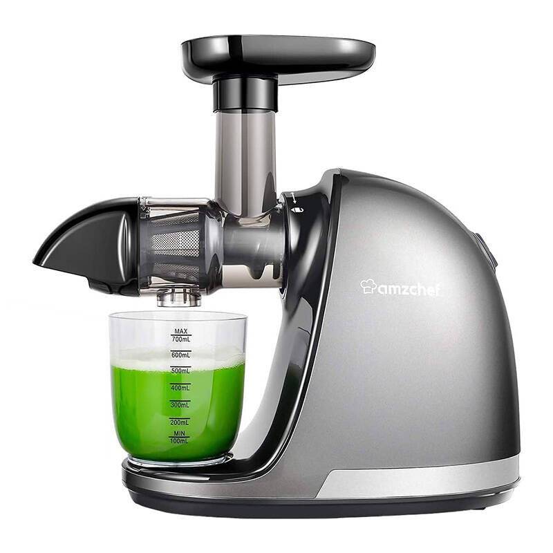 Langsam-Entsafter AMZCHEF 1501-GA (Grau)