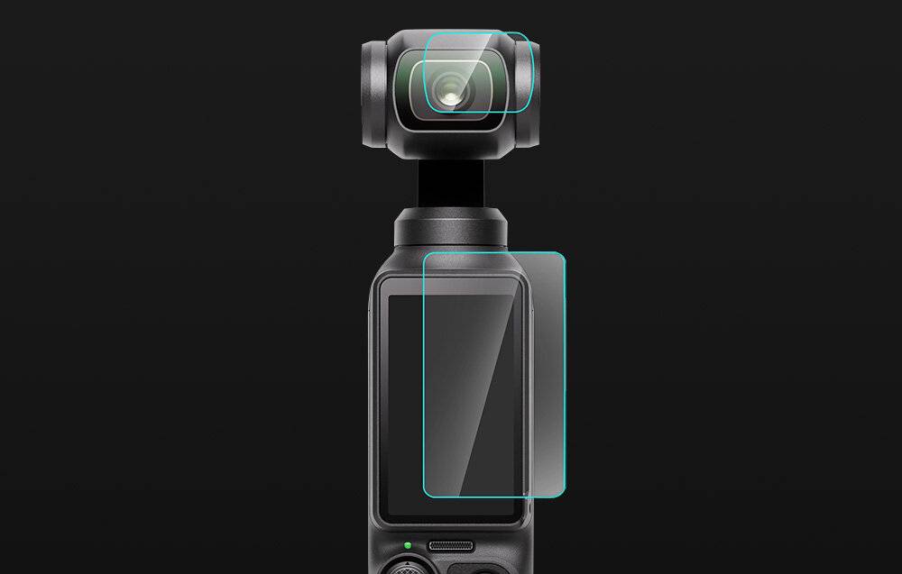 Gehärtetes Glas für Linse und Bildschirmschutz DJI OSMO Pocket 3