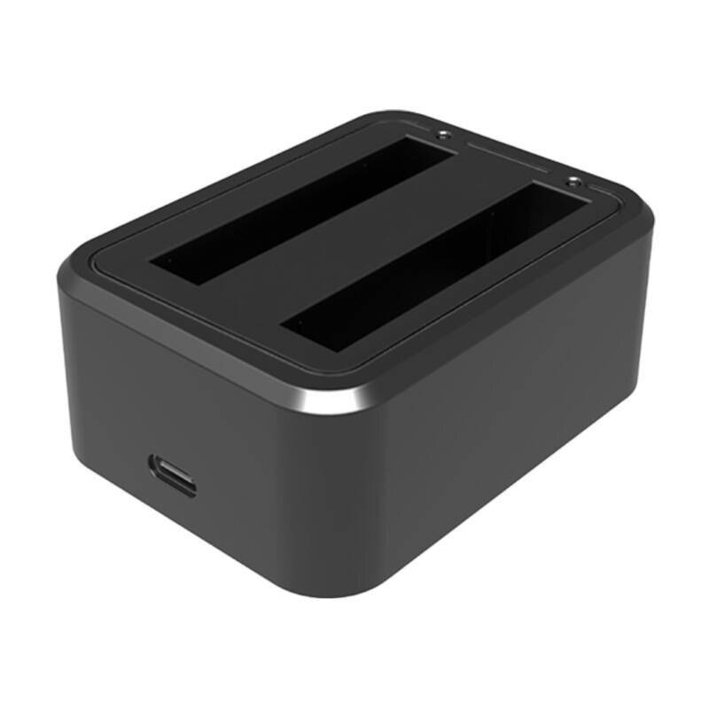 USB-Doppelbatterie-Ladegerät PULUZ für Insta360 X3