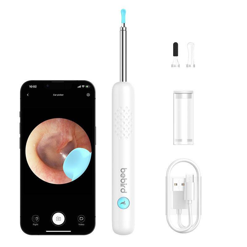 Smart Visual Ohr-Reinigungsstab Bebird R1 weiß