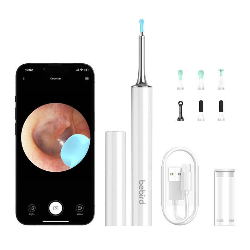 Smart Visual Ohr-Reinigungsstab Bebird T15 weiß