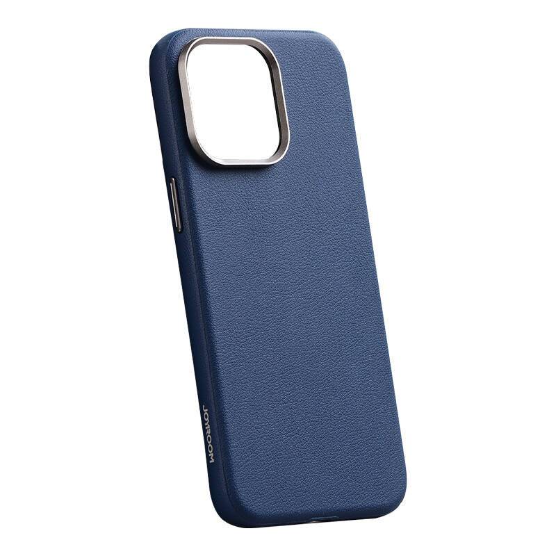 Magnetische Handy-Schutzhülle Joyroom JR-BP007 für iPhone 15 Pro Max (blau)