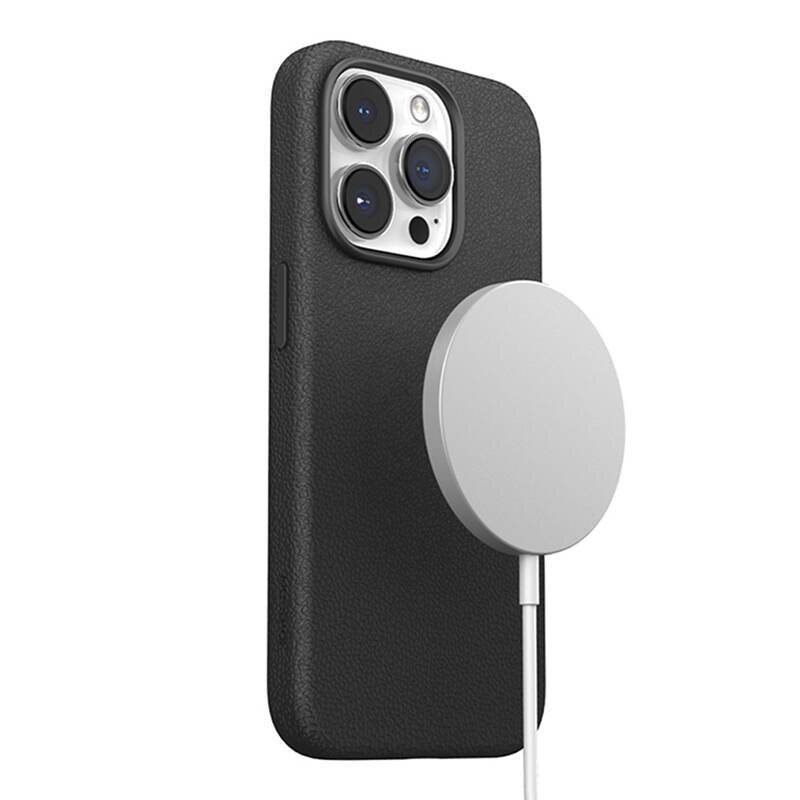 Magnetische Handy-Schutzhülle Joyroom JR-BP006 für iPhone 15 Pro Max (schwarz)
