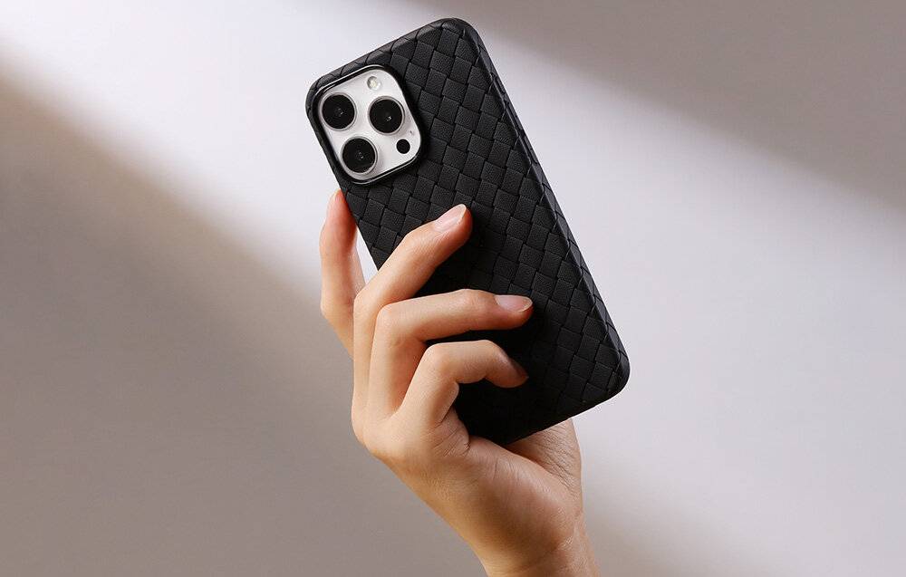 Handy-Schutzhülle Joyroom JR-BP005 für iPhone 15 Pro Max (schwarz)