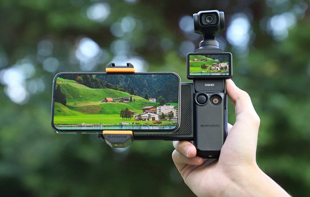 Handyhalterung mit Aufbewahrungsbox Sunnylife DJI Osmo Pocket 3