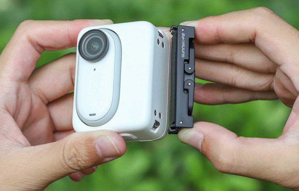 Sunnylife 1/4'' Schnellwechselhalterung für Insta360 GO 3 / GO 3S