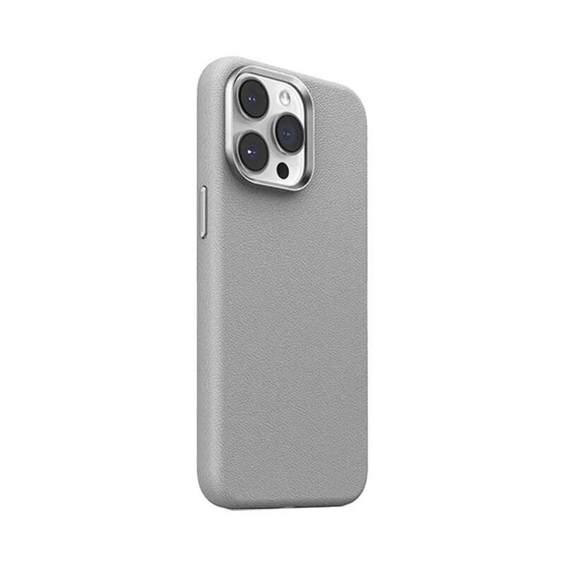 Magnetische Handyhülle für iPhone 15 Pro Joyroom JR-BP007 (grau)