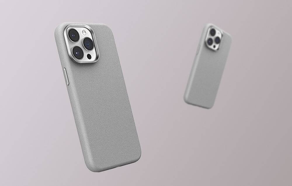 Magnetische Handyhülle für iPhone 15 Joyroom JR-BP007 (grau)