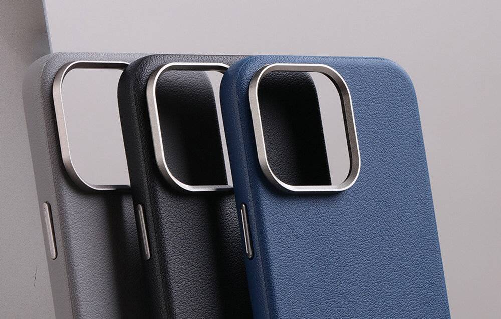 Magnetische Handyhülle für iPhone 15 Joyroom JR-BP007 (grau)