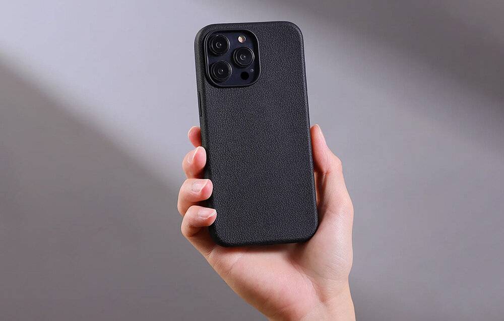 Magnetische Handyhülle für iPhone 15 Pro Joyroom JR-BP006 (schwarz)