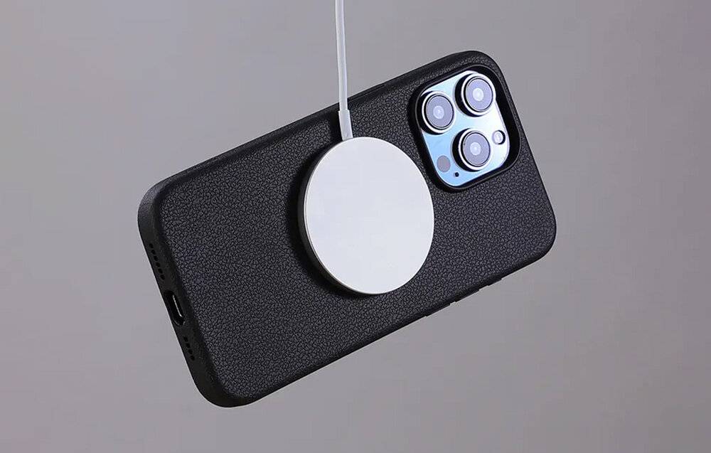 Magnetische Handyhülle für iPhone 15 Pro Joyroom JR-BP006 (schwarz)
