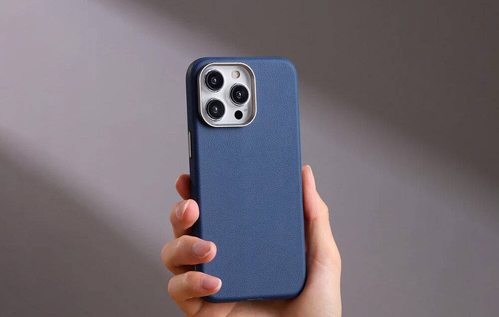 Magnetische Handyhülle für iPhone 15 Joyroom JR-BP007 (blau)