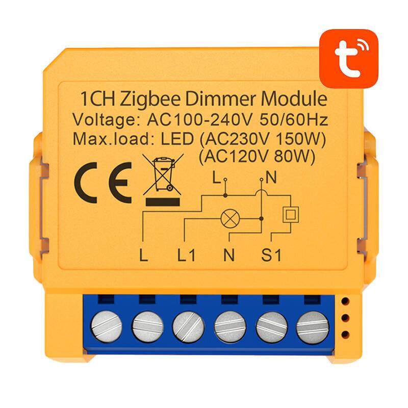 Intelligenter Steckdosenschalter ZigBee Avatto ZDMS16-1 TUYA