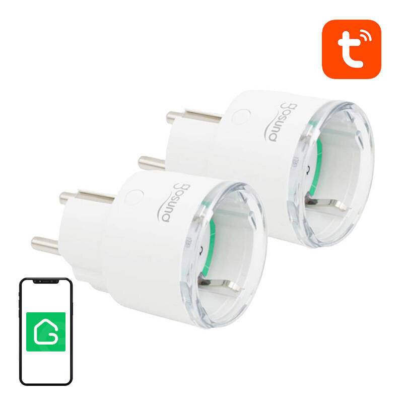 Smart Plug WiFi Gosund SP111 3680W 16A, Tuya 2er-Pack