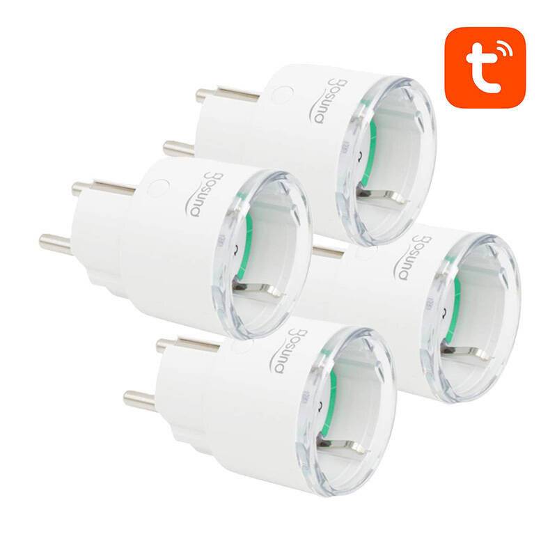 Smart Plug WiFi Gosund SP111 3680W 16A, Tuya 4er-Pack