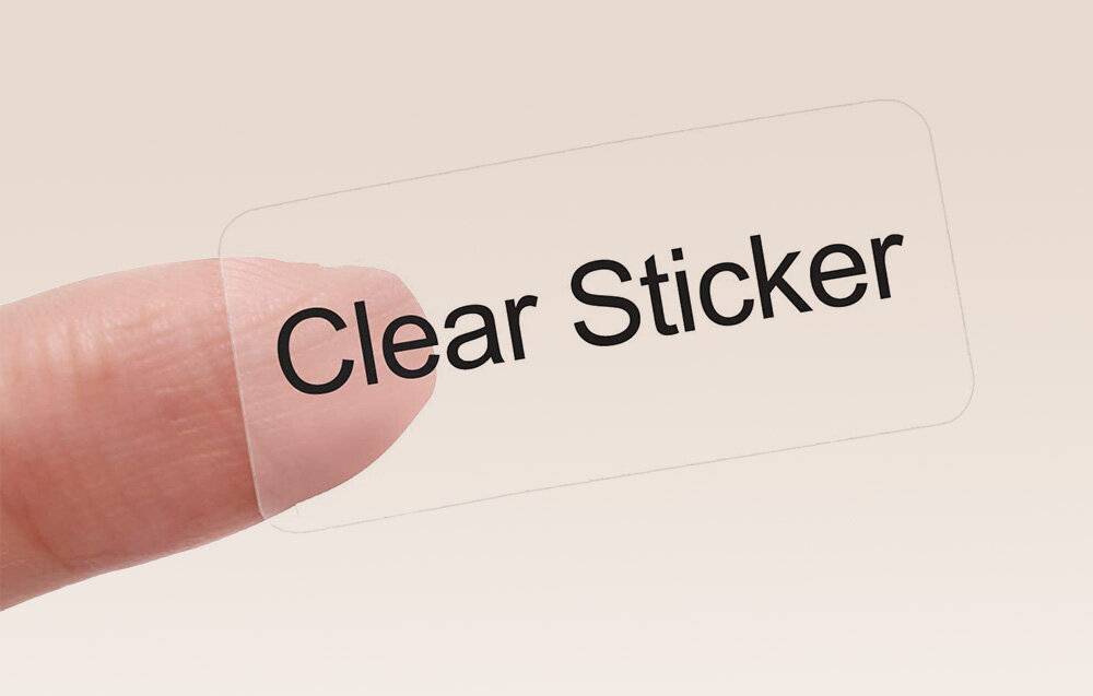 Niimbot 12x24 Thermoaufkleber, 230 Stück (Transparent)