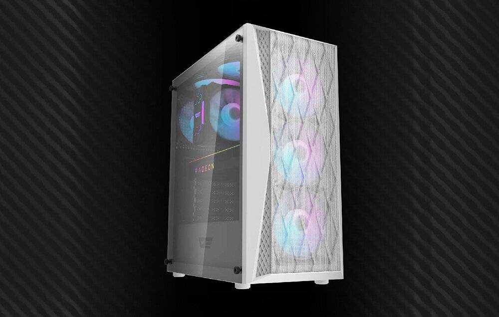 Computergehäuse Darkflash DK352 Mesh (weiß)