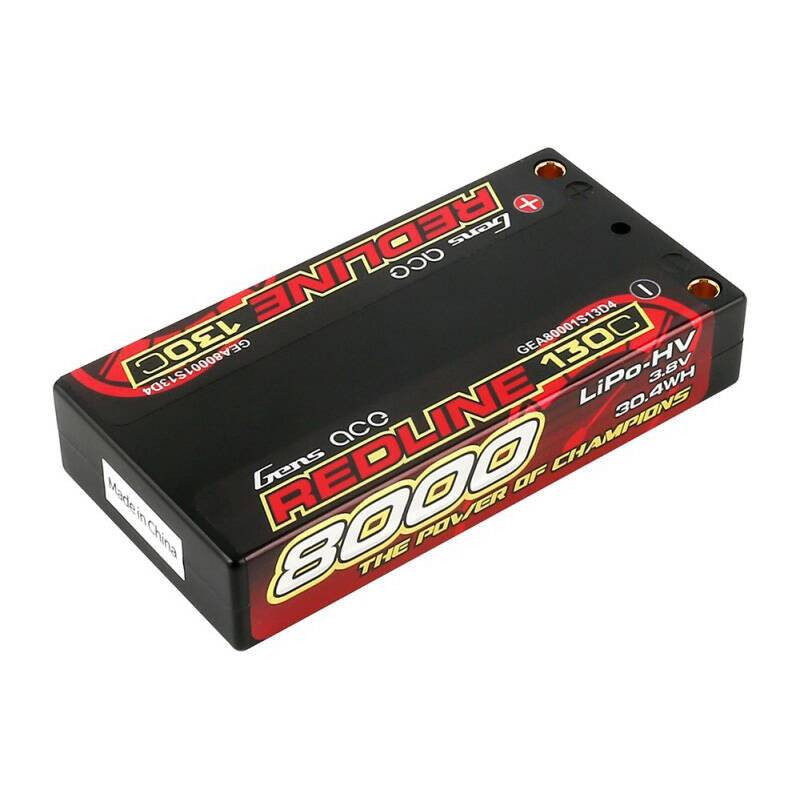 Lipo Akku GENS ACE 8000mAh 3.8V 1S2P 130C