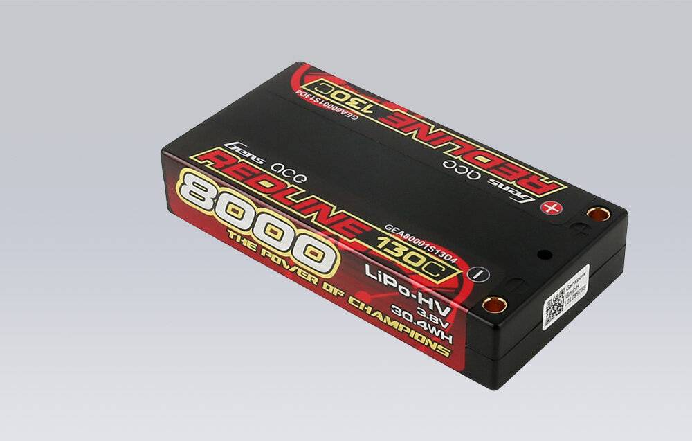 Lipo Akku GENS ACE 8000mAh 3.8V 1S2P 130C