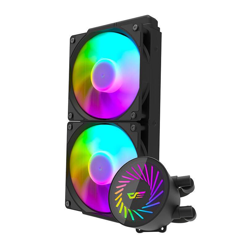 Darkflash DCS240 CPU-Flüssigkeitskühlung (schwarz)