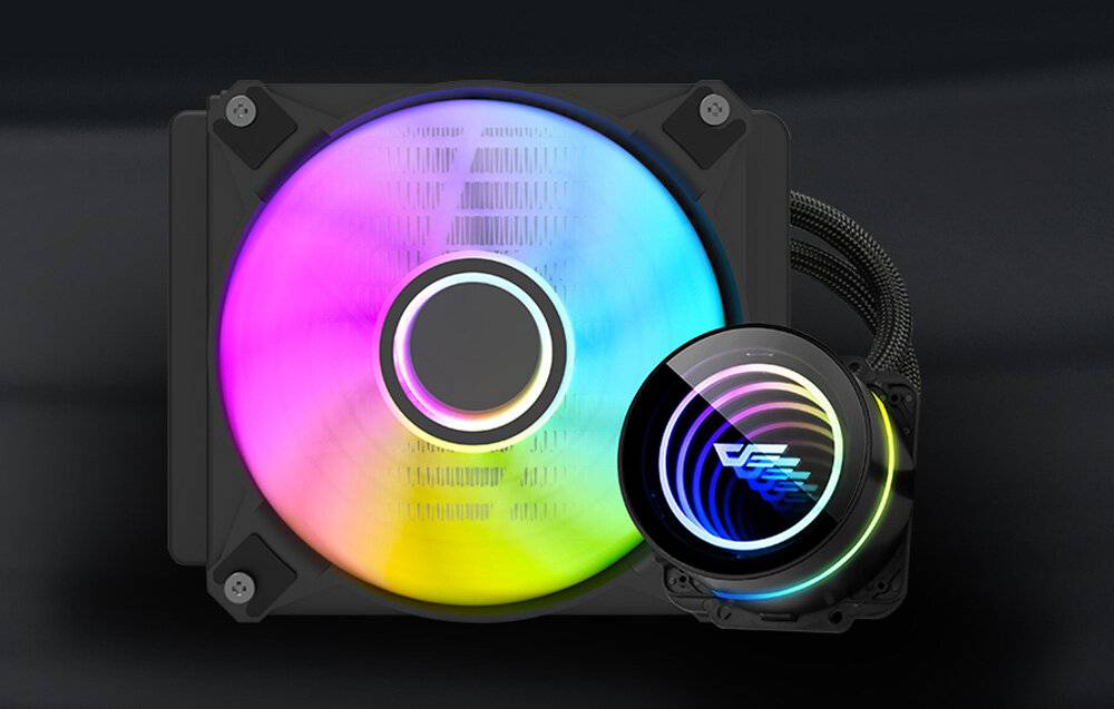 PC-Wasserkühlung Darkflash DX120 V2.6 (schwarz)