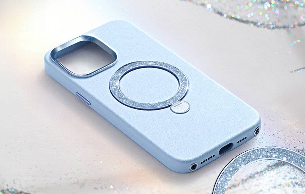 Joyroom PN-14L2 Tasche Dancing Circle für iPhone 14 Pro (blau)