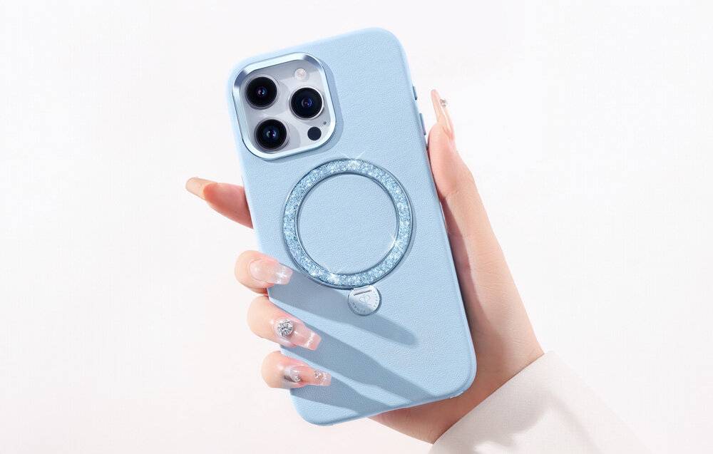 Joyroom PN-14L2 Tasche Dancing Circle für iPhone 14 Pro (blau)