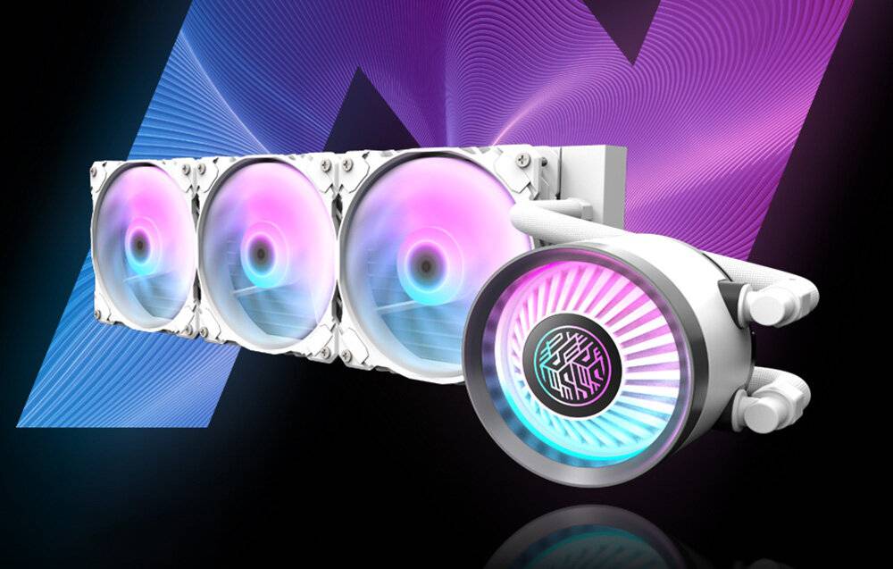 Darkflash DN 360 CPU-Flüssigkeitskühlung (weiß)