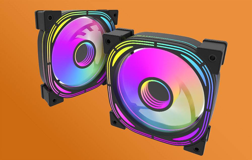 Darkflash INF24 3in1 ARGB Computer Lüfter Set (schwarz)