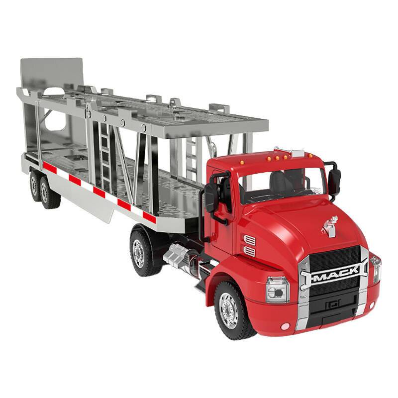 Ferngesteuerter LKW 1:26 Double Eagle (rot) (Autotransporter) E583-003