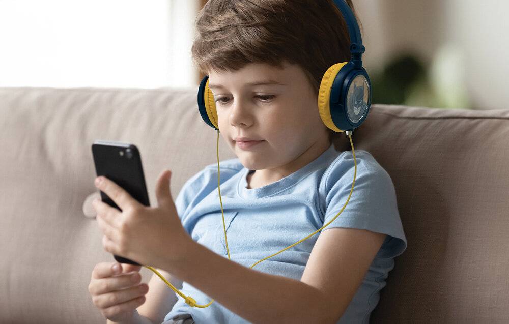 Faltbarer Kopfhörer Batman Lexibook