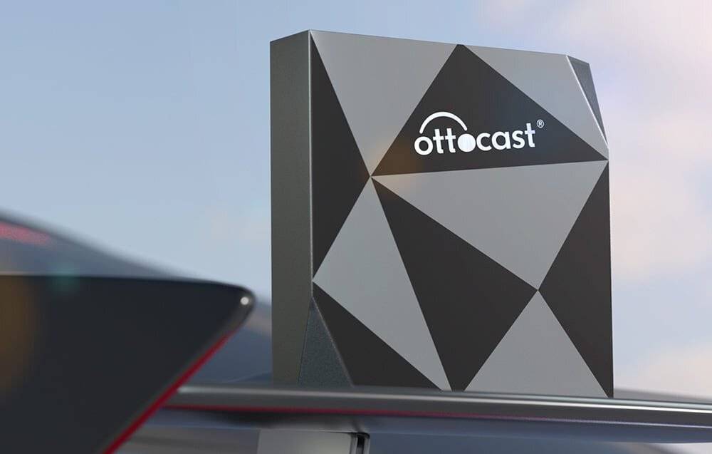 Drahtloser Adapter, Ottocast, CP76, U2-AIR Carplay (schwarz)