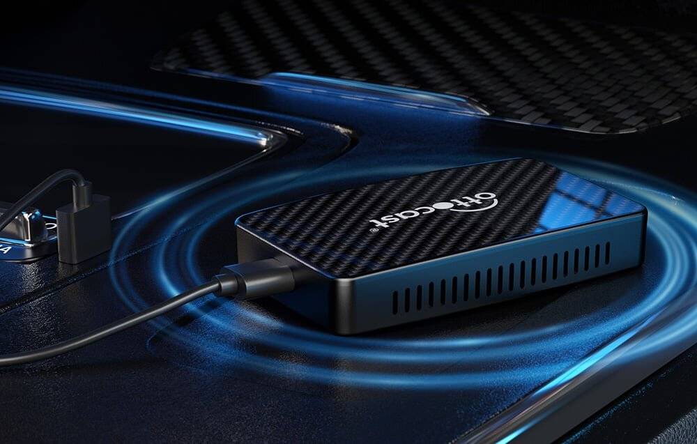 Ottocast CA400-S 4-in-1 Carplay/Android-Adapter (schwarz)