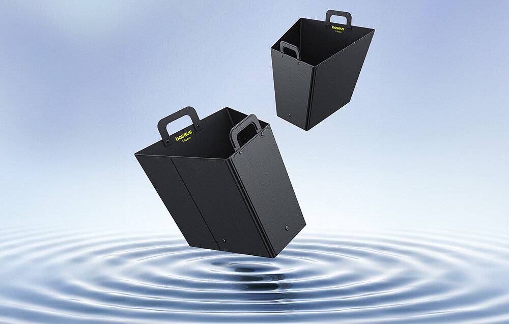 Organizer Baseus T-Space Kofferraum für Tesla Y (schwarz)