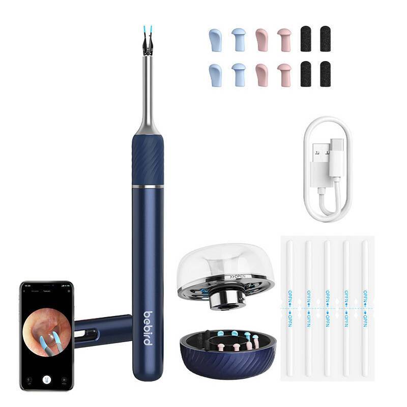 Otoskop mit Ohrreinigungskamera Bebird Note 5 pro (blau)