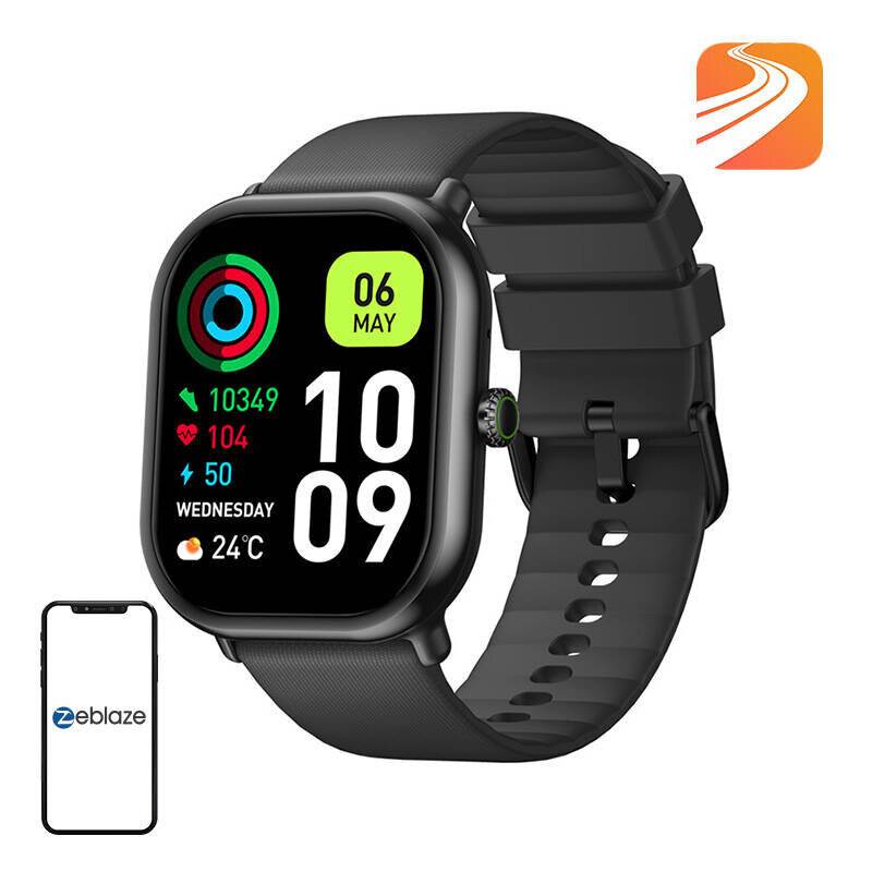 Zeblaze GTS 3 PRO Smartwatch (Schwarz)