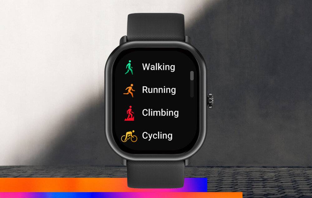 Zeblaze GTS 3 PRO Smartwatch (Schwarz)