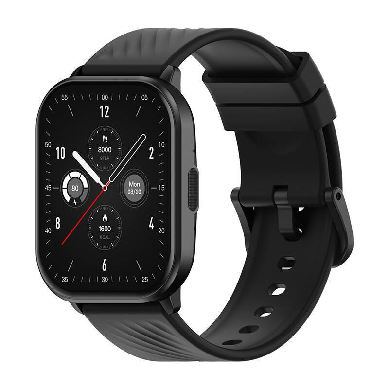 Zeblaze GTS 3 Smartwatch, 2,03 Zoll HD-Display, Bluetooth-Telefonie, IP68, Schwarz
