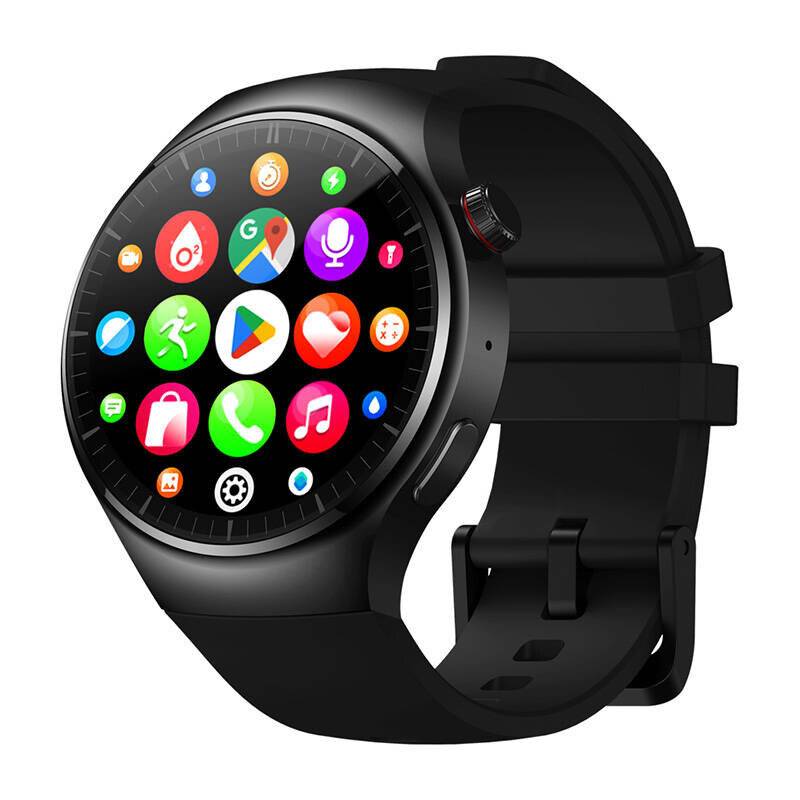Zeblaze Thor Ultra Smartwatch, 1.43" AMOLED, 4G LTE, 16GB Speicher, GPS, Schwarz