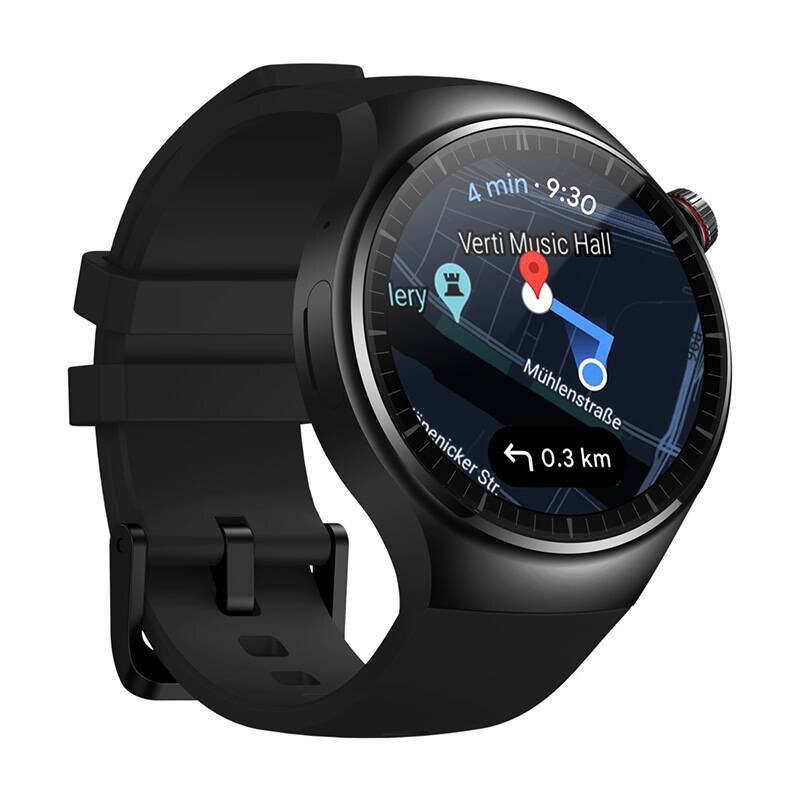 Zeblaze Thor Ultra Smartwatch, 1.43" AMOLED, 4G LTE, 16GB Speicher, GPS, Schwarz