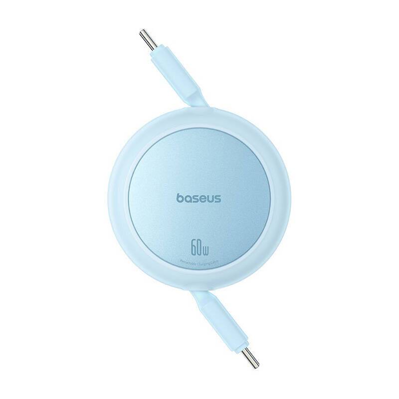 Baseus Free2Pull Mini USB-C auf USB-C 60W USB-Kabel, 1m (blau)