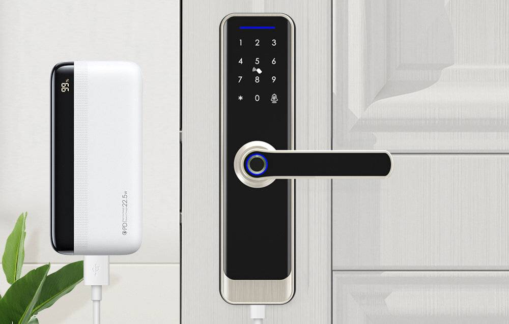 Avatto SDL-A270-S digitales intelligentes Schloss -5572 WiFi Silber