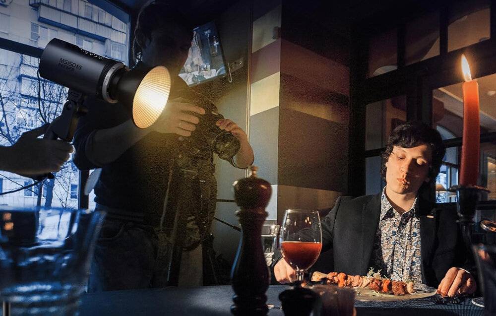 Lampe LED Neewer MS150B Bi Color 130W 2700-6500K