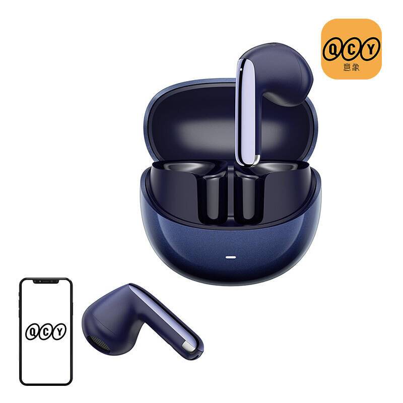 TWS QCY AilyBuds Pro+ HT10 Pro Kopfhörer, ANC (blau)