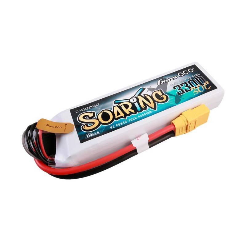 Gens ace G-Tech Soaring 3300mAh 14.8V 30C 4S1P Lipo Akku