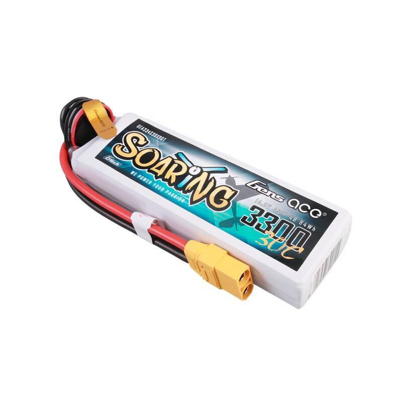 Gens ace G-Tech Soaring 3300mAh 14.8V 30C 4S1P Lipo Akku