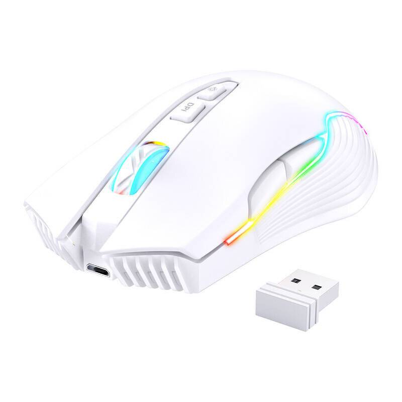 Onikuma CW905 Weiß Kabellose Gaming-Maus
