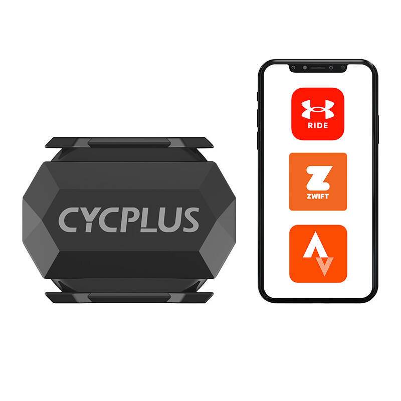 Trittfrequenzsensor Cycplus C3 - kompatibel mit Wahoo, Zwift, Endomondo, Mapmyride etc.