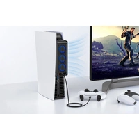 Upgrade PS5 Kühlerlüfter Kiwi Home PX07-2 Schwarz Upgrade PS5 Kühlerlüfter Kiwi Home PX07-2 Schwarz